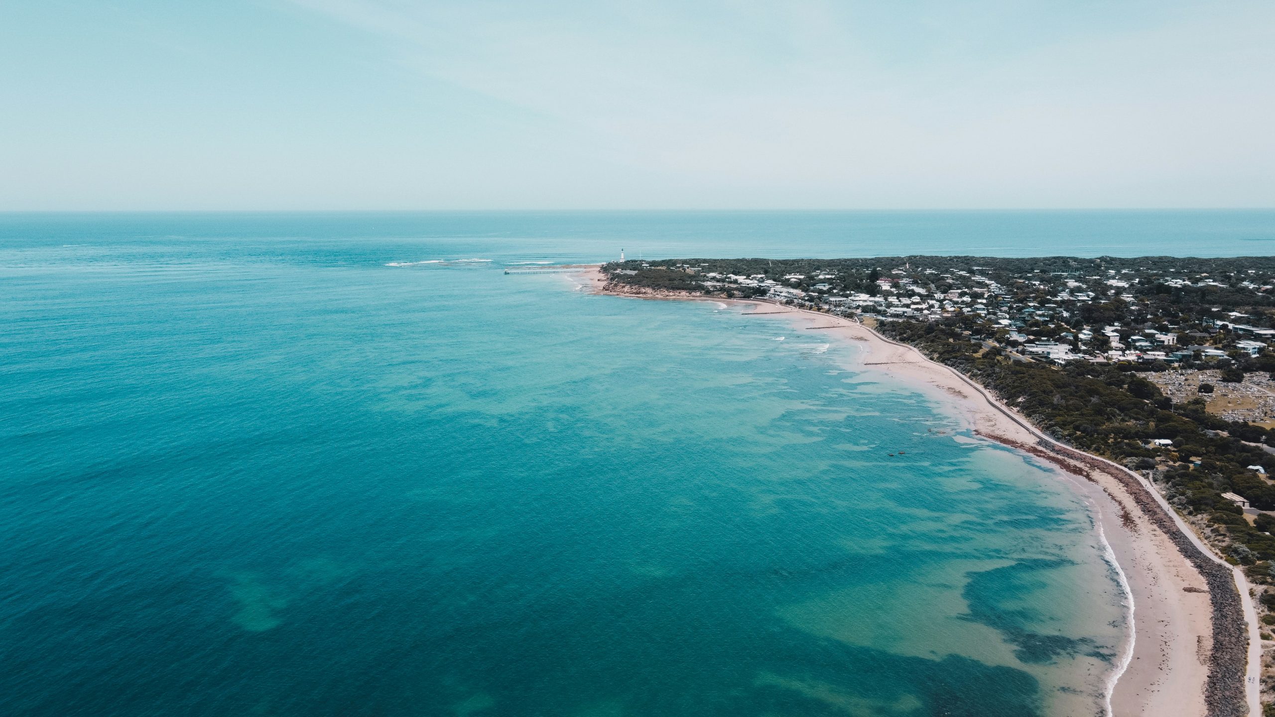 Aerial view of Mornington Peninsula where buyer's agents at MP Property Group are helping investors.